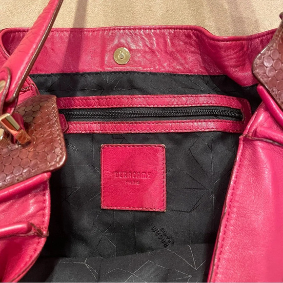 Beracamy Paris Red Hobo Bag - Picture 6 of 15